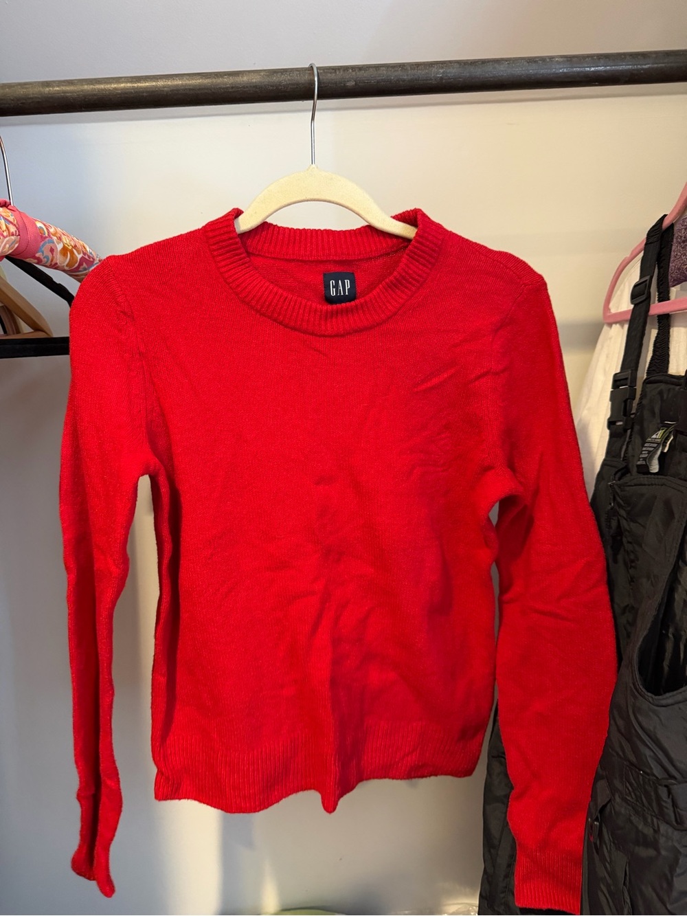 GAP Women’s Red Crewneck Sweater